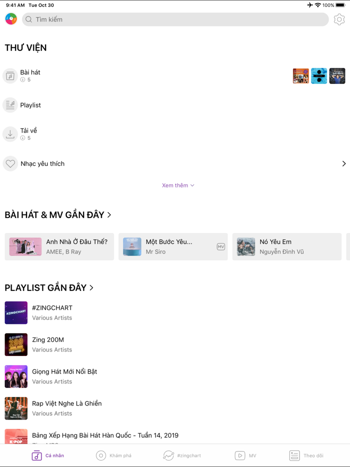 Zing MP3 - Đỉnh Cao Âm Nhạc