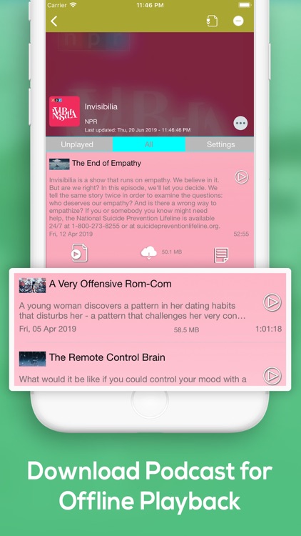 HiCast: RSS Podcast Player screenshot-4