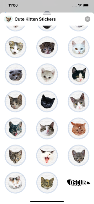 Cute Kitten - Stickers(圖4)-速報App