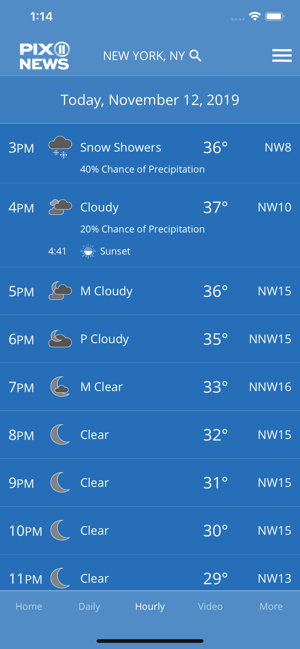 PIX11 NY Weather(圖2)-速報App