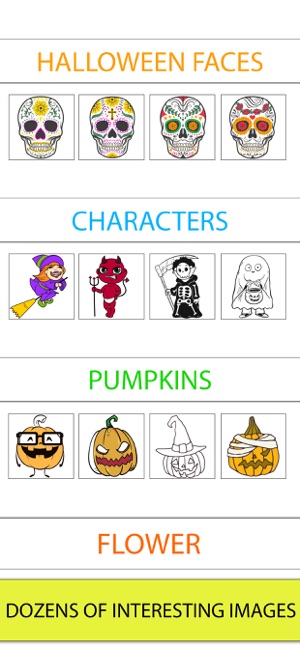 Halloween Coloring Color Book(圖4)-速報App