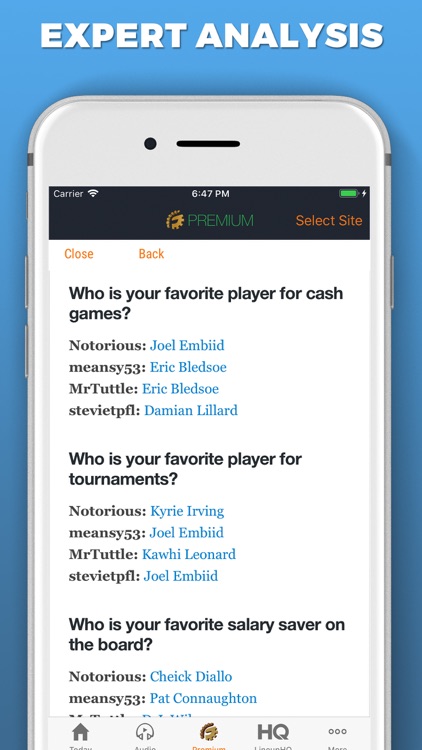 RotoGrinders Daily Fantasy screenshot-5