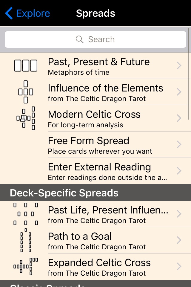 The Celtic Dragon Tarot screenshot 3
