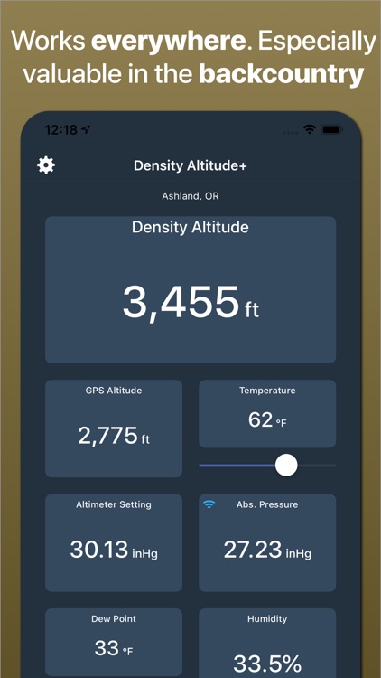 Density Altitude+