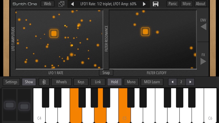 AudioKit Synth One Synthesizer screenshot-4