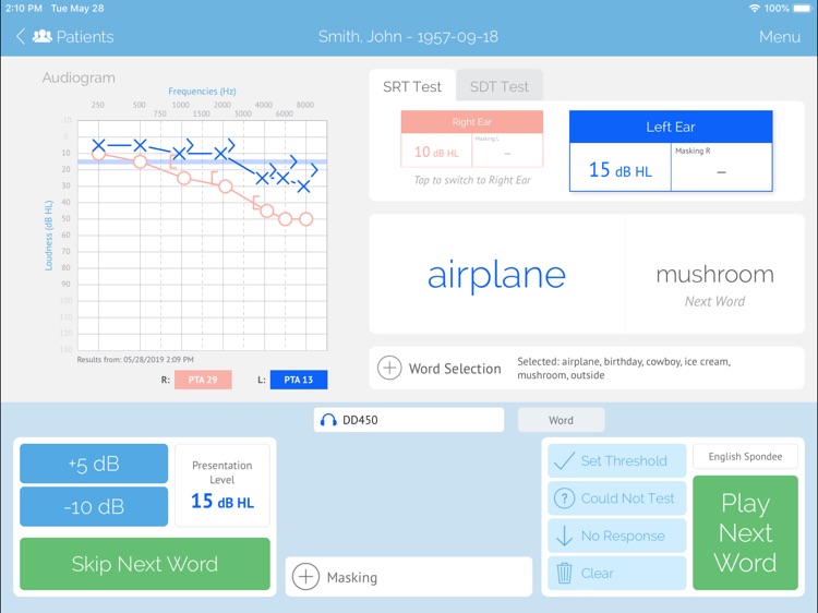 SHOEBOX Audiometry Pro screenshot-3