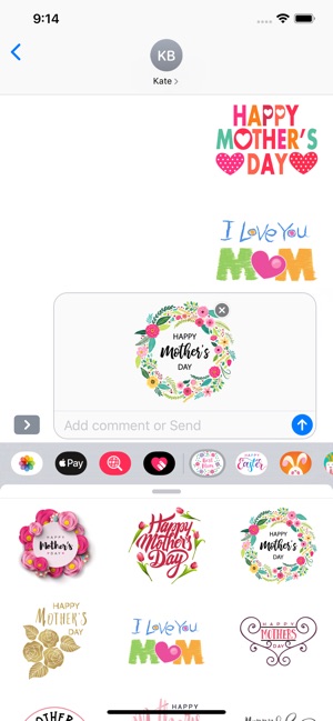 Best Mothers Day Stickers App(圖2)-速報App