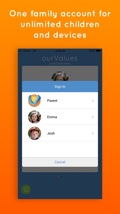 ourValues ScreenTime Manager. screenshot-3