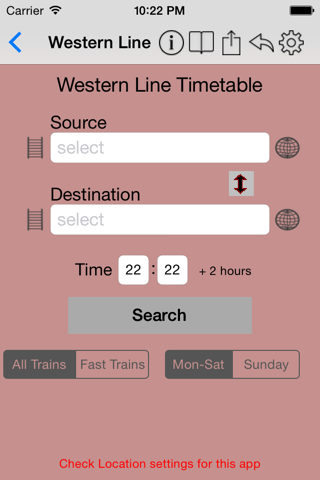 Mumbai Local Train Timetable - náhled
