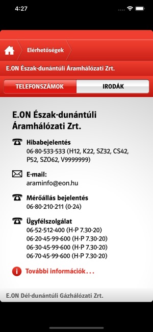 EON Ügyfélszolgálat(圖3)-速報App