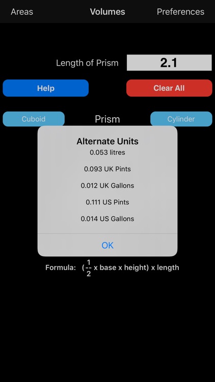 Volumes Calculator screenshot-3