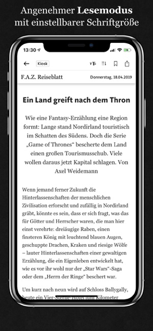 F.A.Z. Kiosk - App zur Zeitung(圖3)-速報App