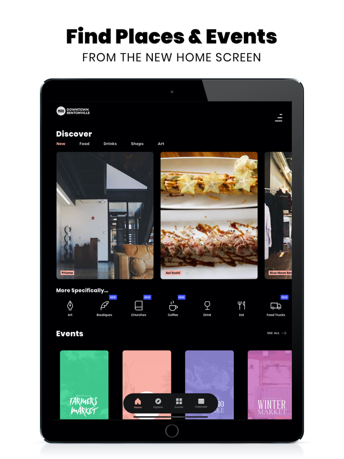 Downtown Bentonville App