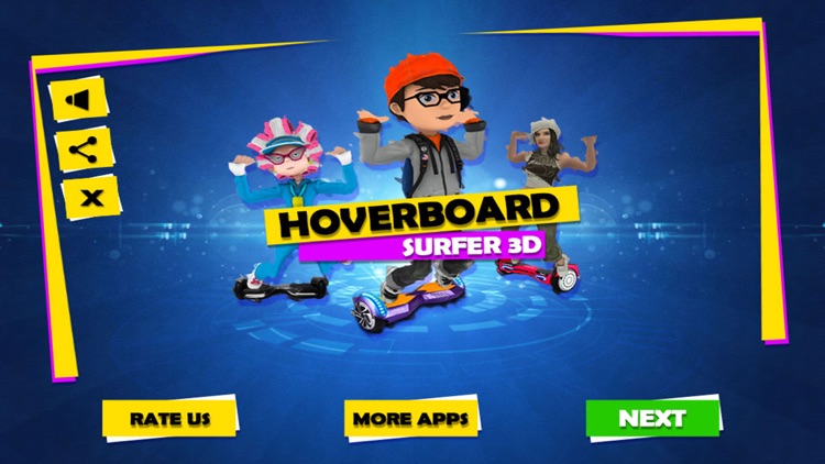 Hoverboard Surfers 3D