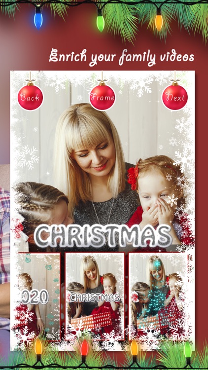 Christmas App Animated Frames screenshot-0