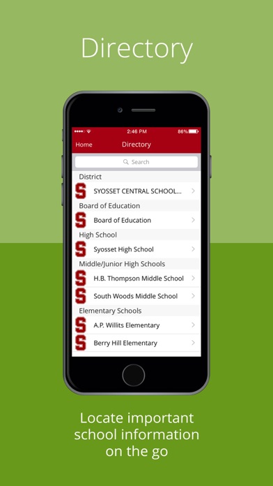 Syosset CSD screenshot 2