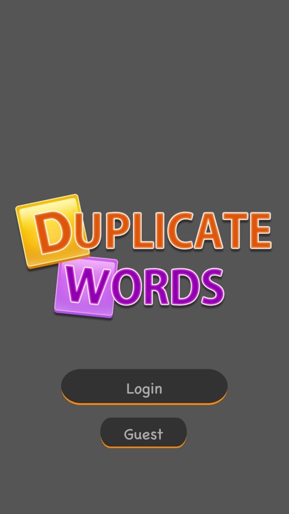 Duplicate Words