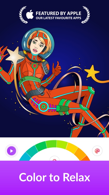 Colorgram: Adult coloring book screenshot-0