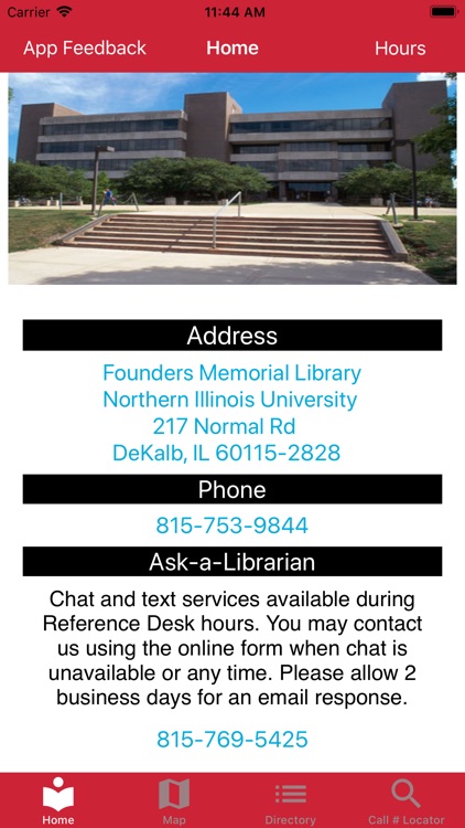 Niu Library By The Northern Illinois University