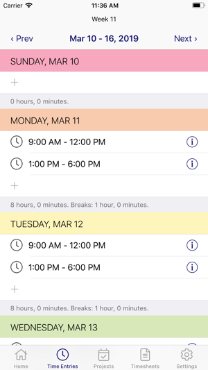 Timesheets: Create & print(圖3)-速報App