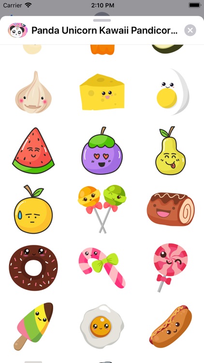 Panda Unicorn Kawaii Pandicorn screenshot-4