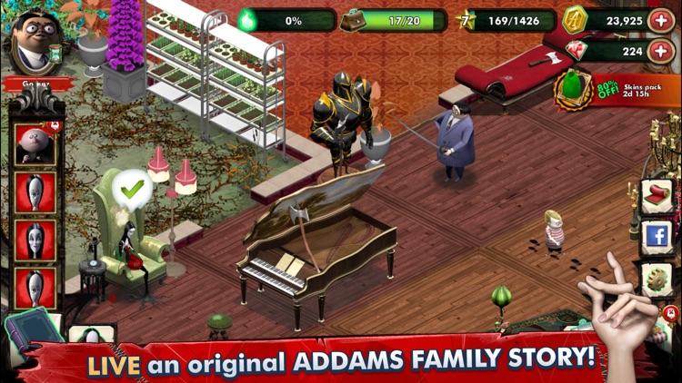 Addams Family Mystery Mansion screenshot-0