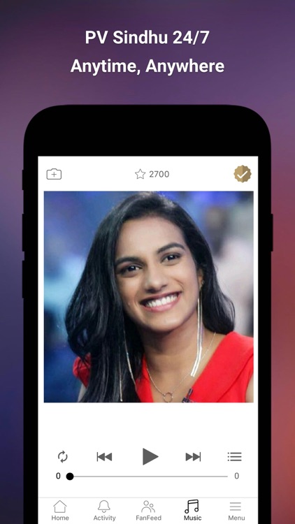 P V Sindhu Official App