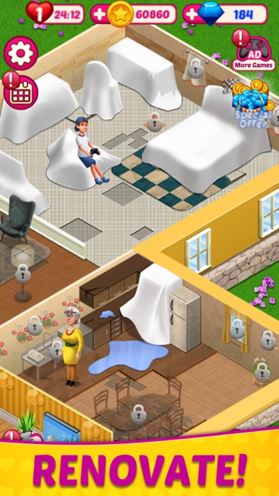 Home Design Blast & Makeover screenshot 2