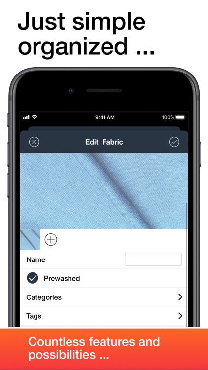 Fabric Stash, your Fabrics App