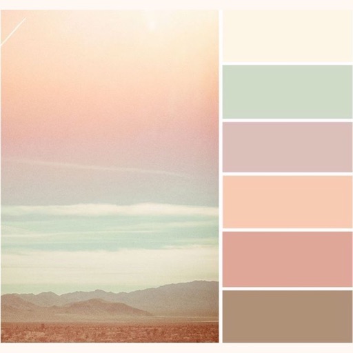 Colors Palette - scan photo