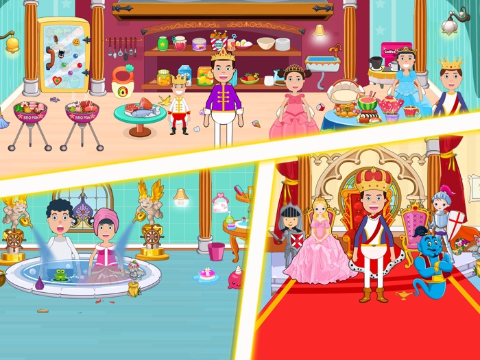 微型 镇： 公主 土地