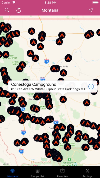 Montana – Campgrounds RV Parks