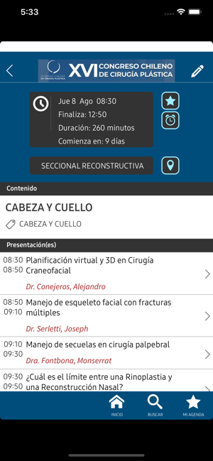 XVI Congreso Cirugía Plástica(圖3)-速報App