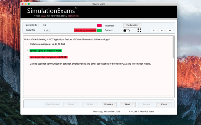 SE A+ Core 2 Practice Tests(圖9)-速報App