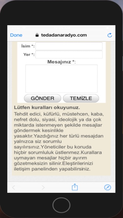TED Adana Radyo screenshot 2