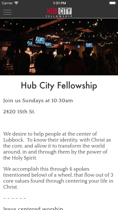 Hub City Fellowship screenshot 3