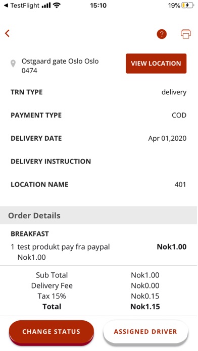 Onlineorder Merchant App screenshot 3