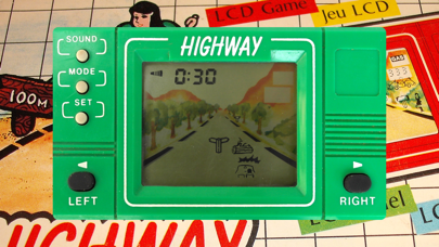 Highway LCD Retro game screenshot 1