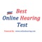 Online Hearing hearing test is available for free