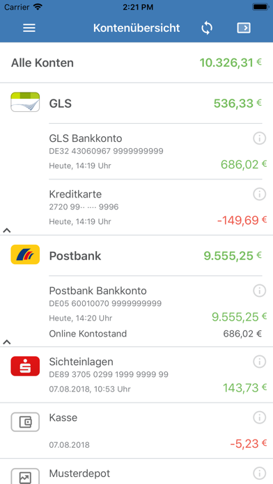 Banking4 Screenshots