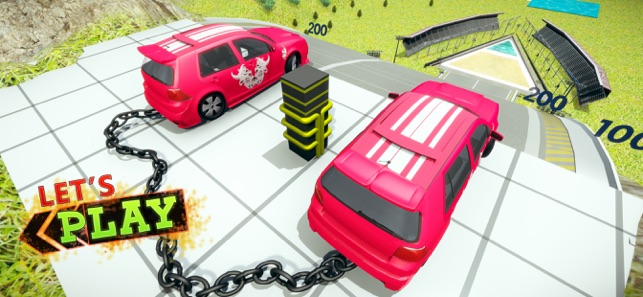 Chained Car Crash Beam Driving(圖1)-速報App