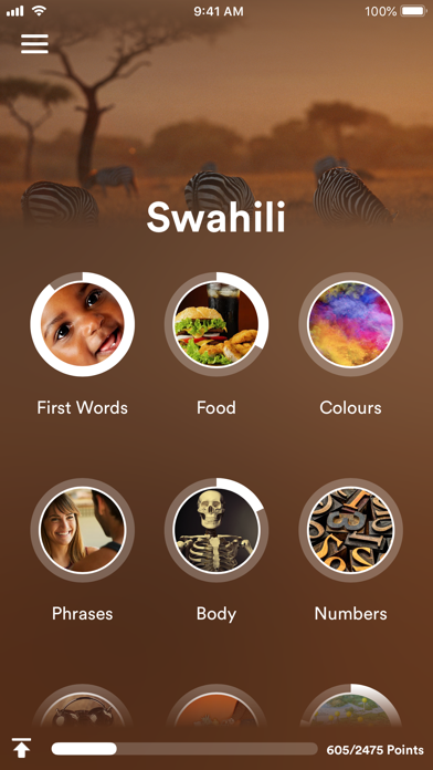 uTalk Classic Learn Swahili Screenshot 1