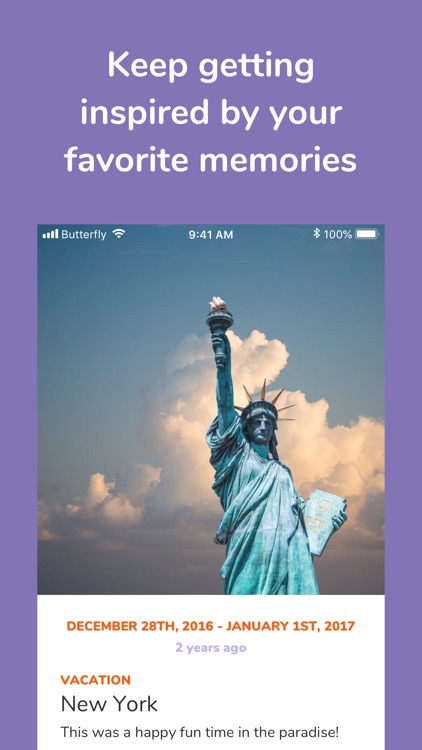 Butterfly: Share Your Memories