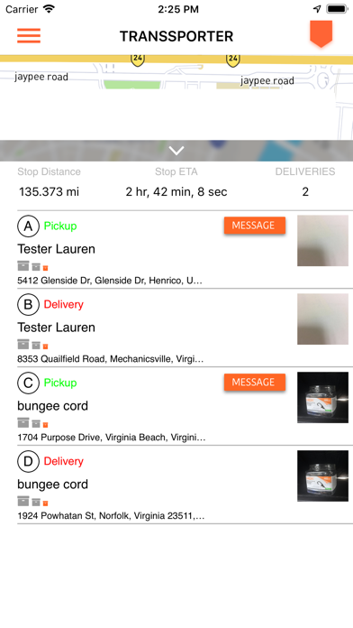 Transsporter -The Delivery App screenshot 4