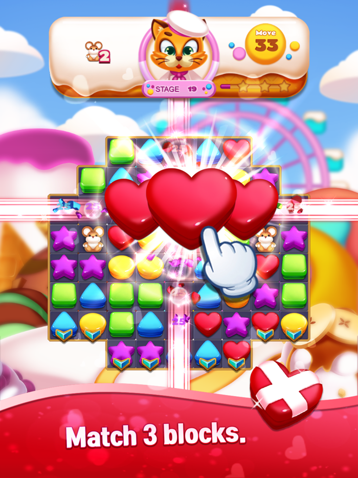 Sweet Cookie World - Match 3