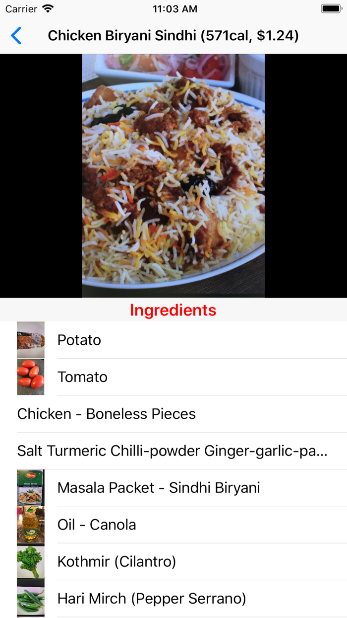 Groceries Shopping Assistant