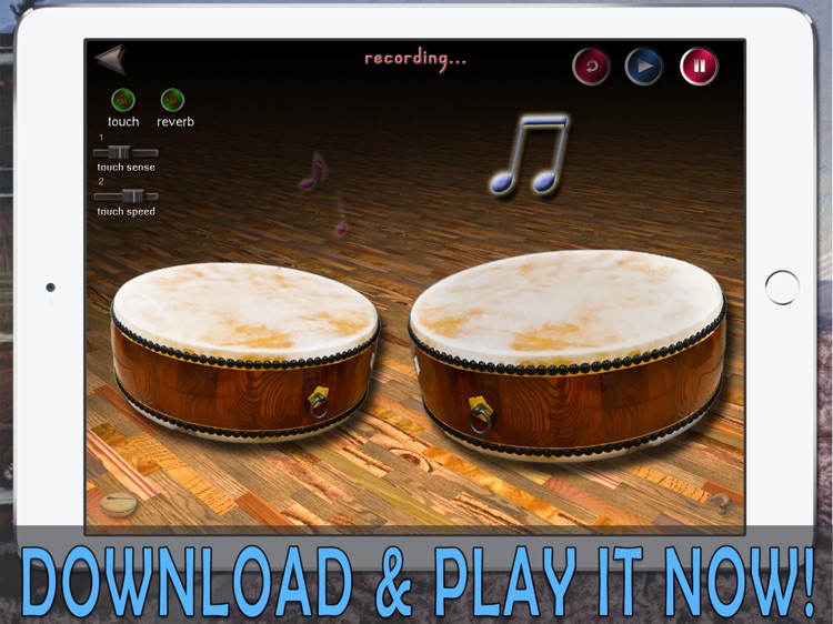 i Play My Japanese Drums HD screenshot-4