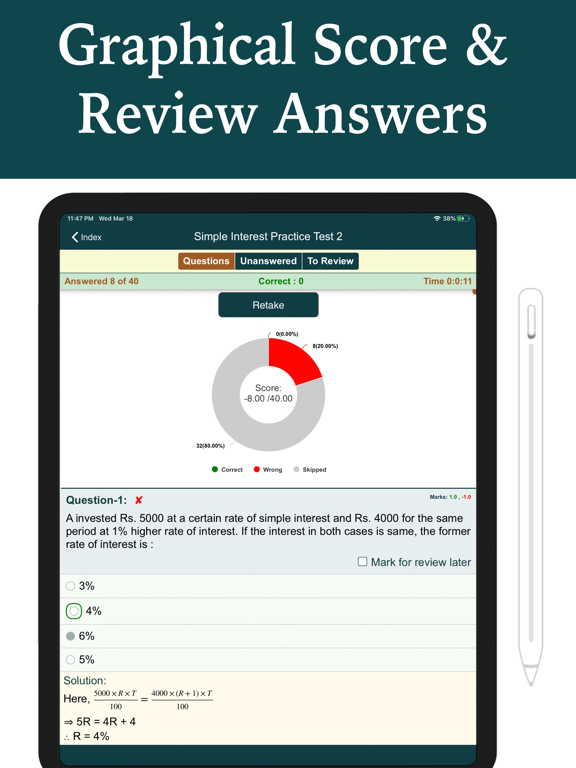 Screenshot #6 pour Quantitative Aptitude