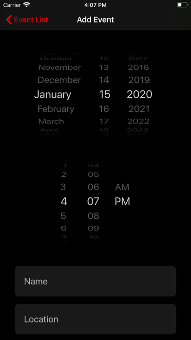 NYAF Calendar screenshot 4