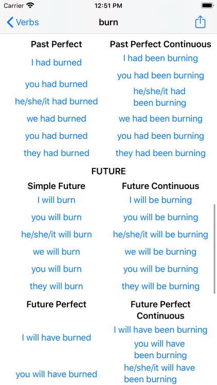 English Verbs. screenshot-3
